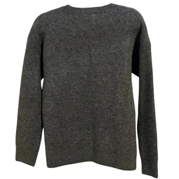 ⚡️SOLD Hem & Thread S/M Gray Geometric Print Cozy Soft sweater - Picture 2 of 2